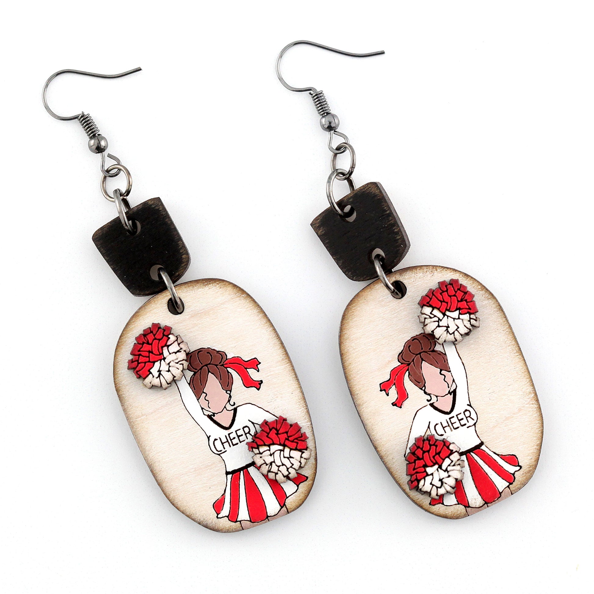 cheer earrings