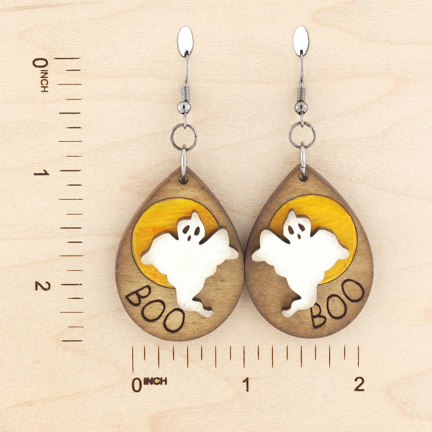 ghost earrings