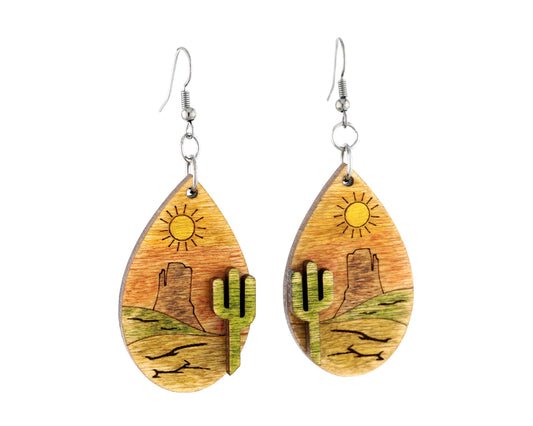 western earrings